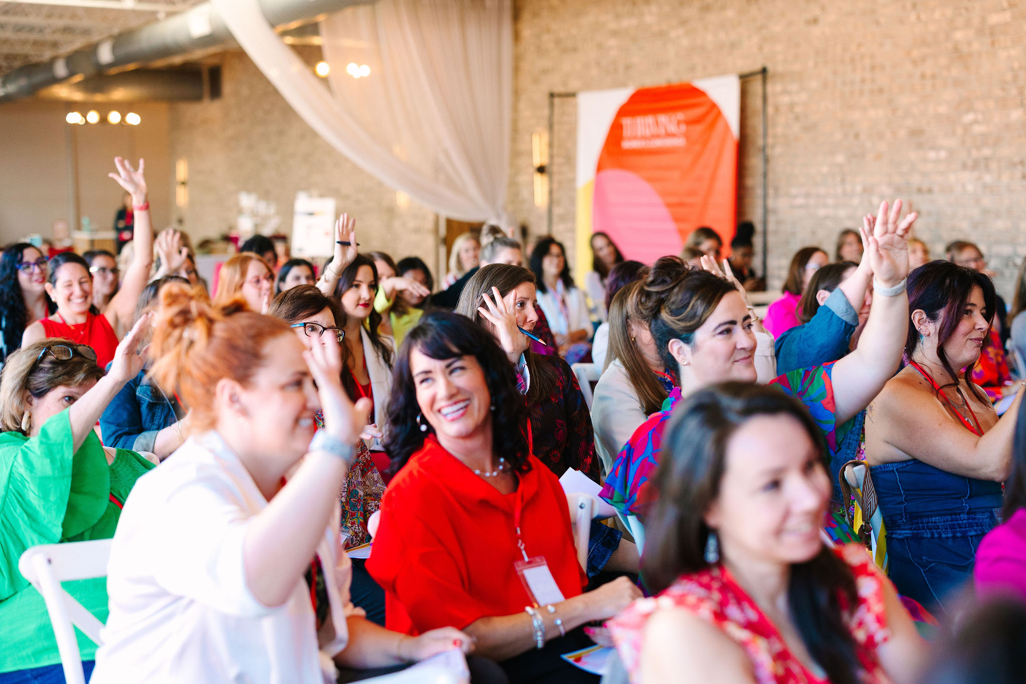 Full room of women at TWC