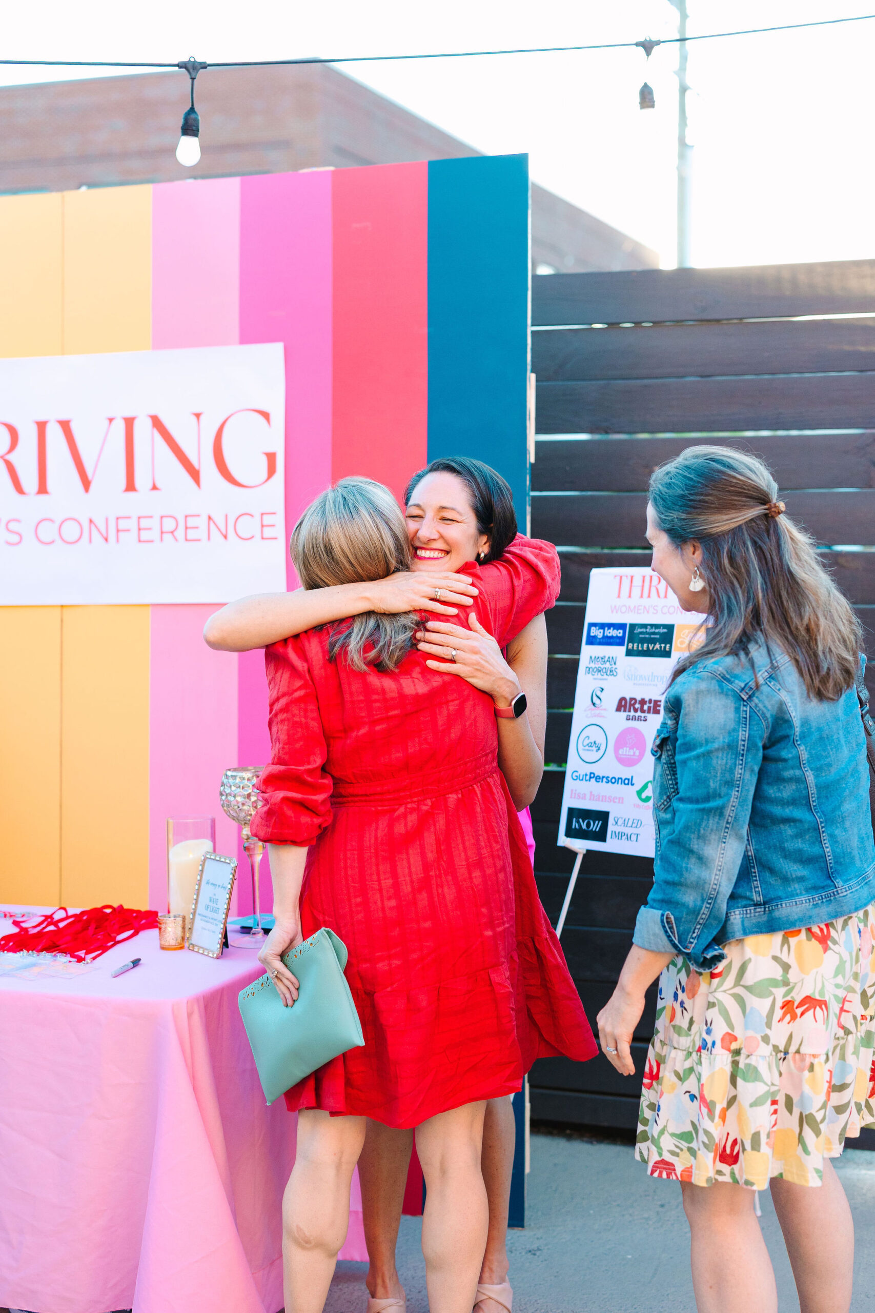 Women connecting at TWC VIP night